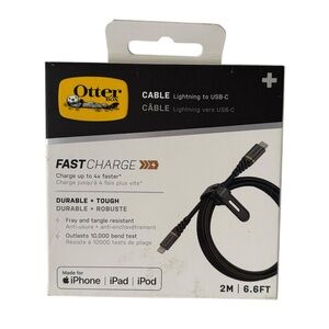 OtterBox Lightning to USB-C Cable in Black